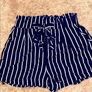 Ambiance Apparel Paperbag Waist Shorts